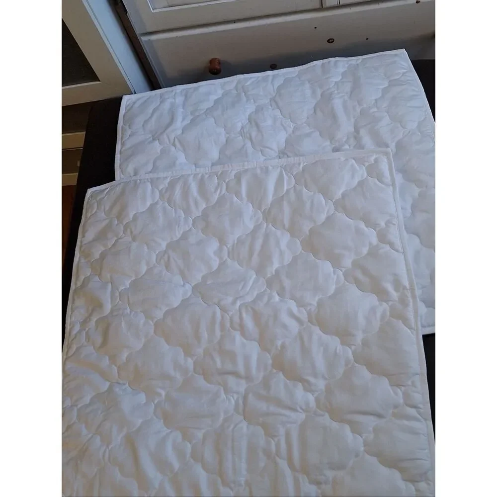 NWT Martha Stewart Pair Egyptian XL White Shams